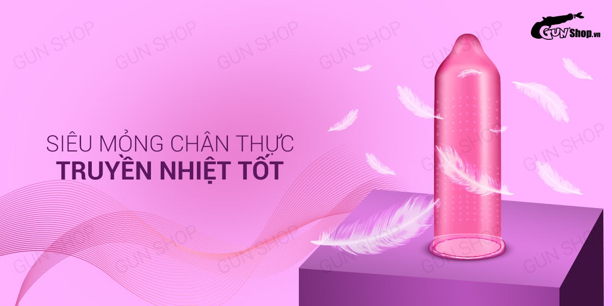  Cửa hàng bán Bao cao su OLO 0.01 Climax Ha For Women - Siêu mỏng dưỡng ẩm gai li ti - Hộp 10 giá rẻ