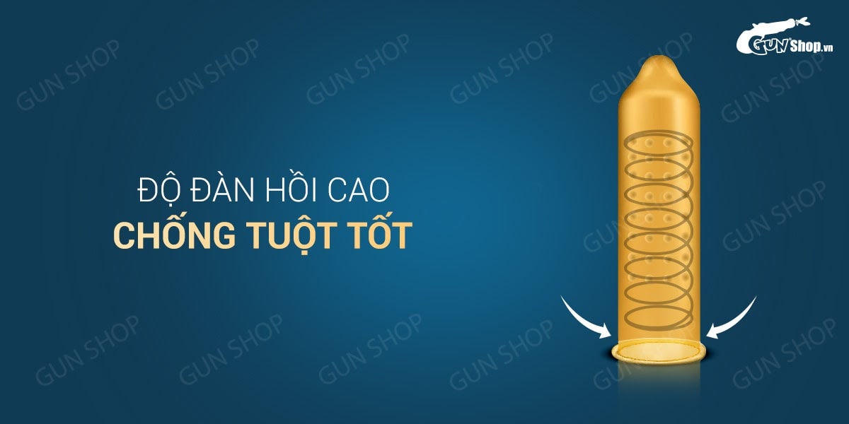  Sỉ Bao cao su OLO 0.01 Đồng Hồ Vàng - Kéo dài thời gian - Hộp 10 cái giá rẻ