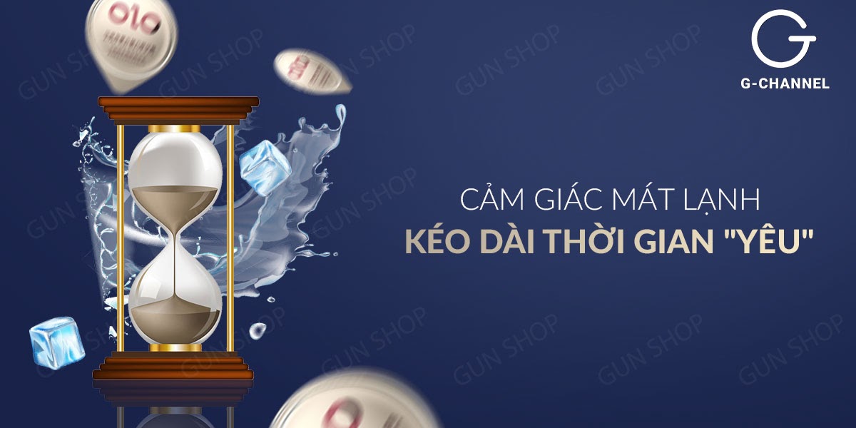  Bảng giá Bao cao su OLO 0.01 Xanh - Siêu mỏng mát lạnh kéo dài thời gian - Hộp 10 cái chính hãng