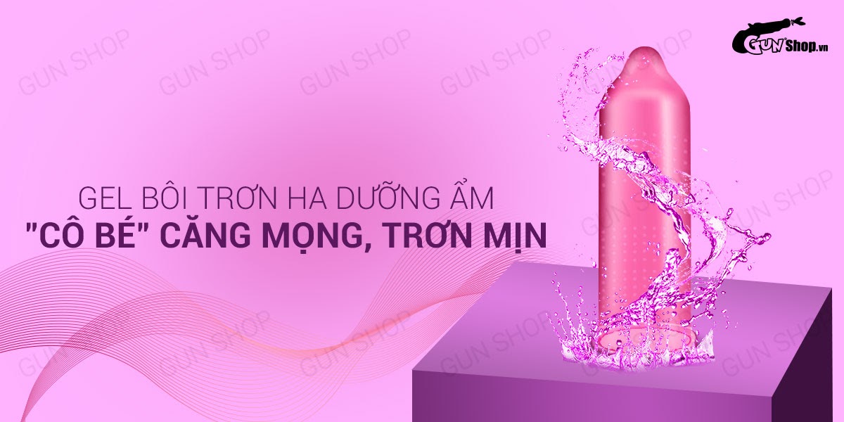  Cửa hàng bán Bao cao su OLO 0.01 Climax Ha For Women - Siêu mỏng dưỡng ẩm gai li ti - Hộp 10 giá rẻ