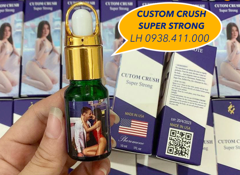  Review Custom Crush Super Strong thuốc kích dục nữ cực mạnh dạng nước chính hãng Mỹ nhập khẩu