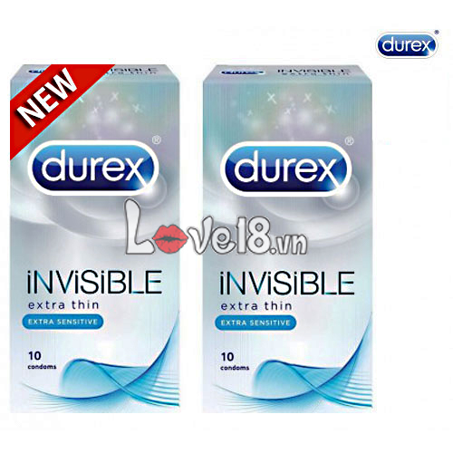  Sỉ Bao Cao Su Durex Invisible – Mỏng Như Không Thấy giá rẻ