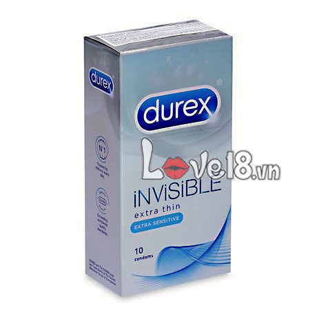  Sỉ Bao Cao Su Durex Invisible – Mỏng Như Không Thấy giá rẻ