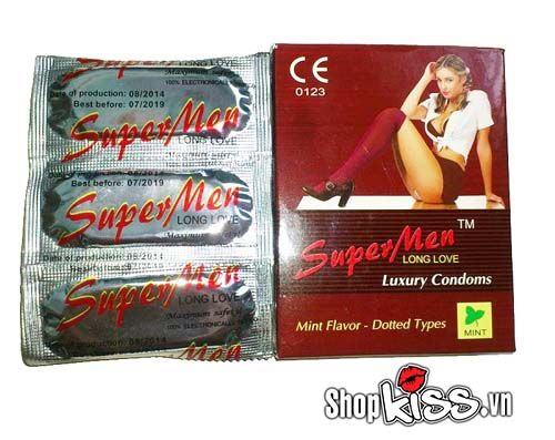  Phân phối Bao cao su giá rẻ Super Men loại tốt