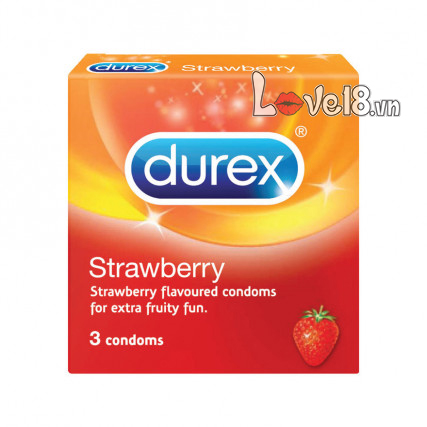  Thông tin Bao Cao Su Hương Dâu Durex Strawberry giá tốt