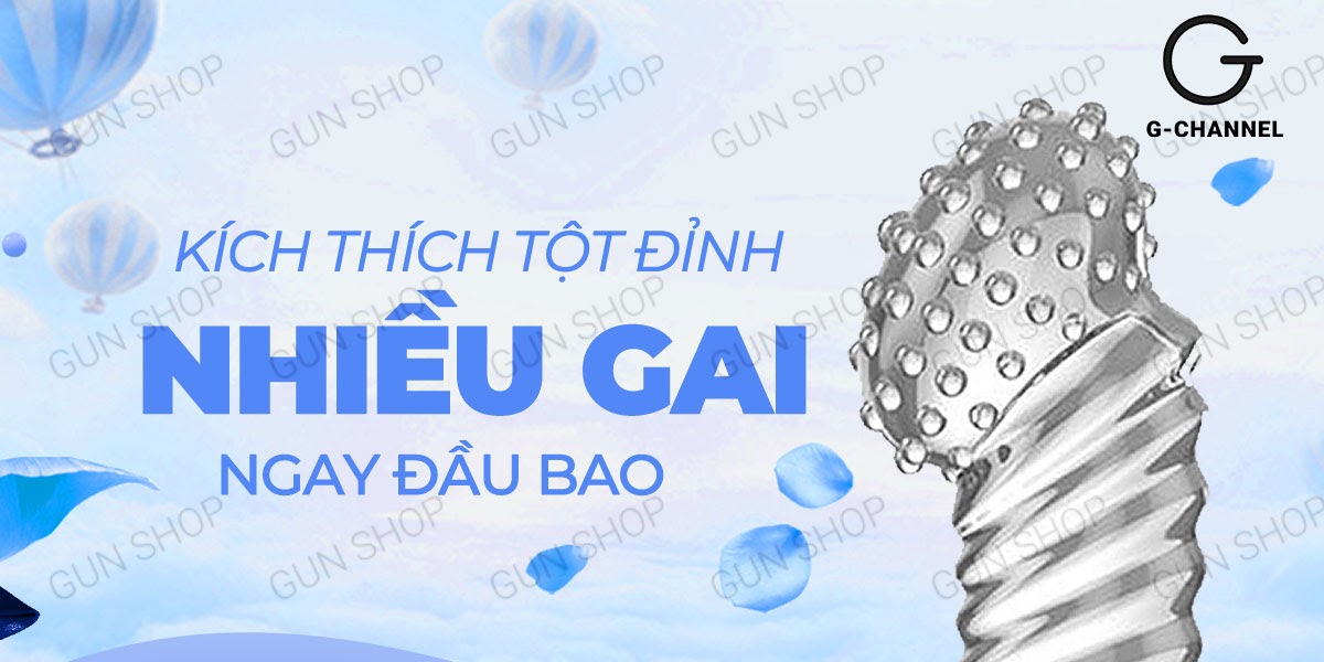  Đại lý Bao cao su ngón tay dài Aichao G-spot 2 - Gai nổi lớn - Hộp 1 cái mới nhất