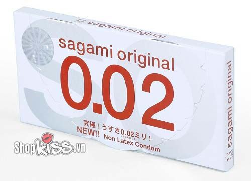  Bỏ sỉ Bao cao su cực Siêu Mỏng Sagami 0.02 loại tốt