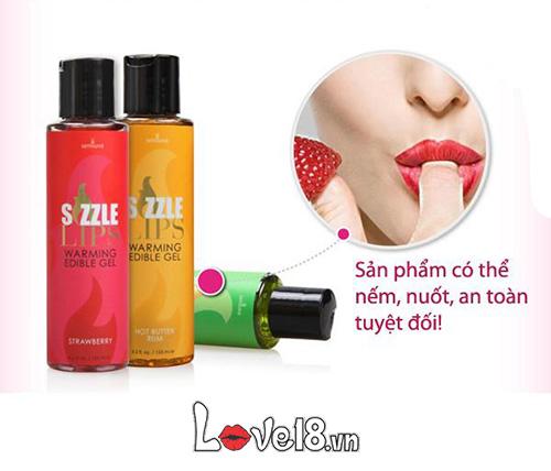  Bảng giá Dầu Massage Làm Nóng Cơ Thể Nếm Được Sensuva Sizzle Lips chính hãng