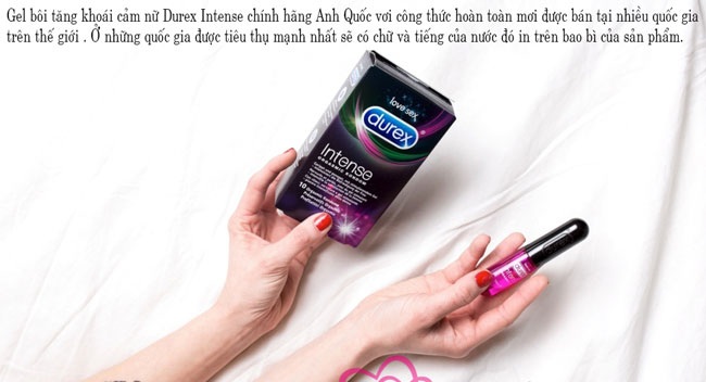  Địa chỉ bán Gel bôi trơn kích thích Durex Intense kích thích tăng khoái cảm cho phụ nữ giá tốt