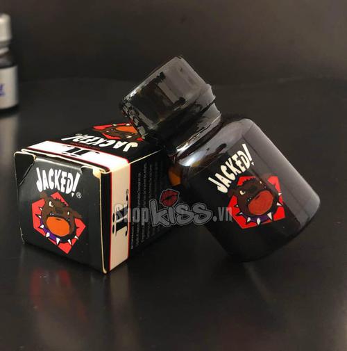  Bỏ sỉ Chai hít tăng khoái cảm Popper Jacked - Chai 10ml nhập khẩu